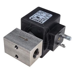 Jakša XD220N solenoid valve 0-120bar G1/4'' PTFE 24V DC (325778)