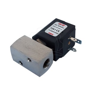 M&M D299DRC1 solenoid valve 0-200bar G1/4'' ruby ​​24V AC