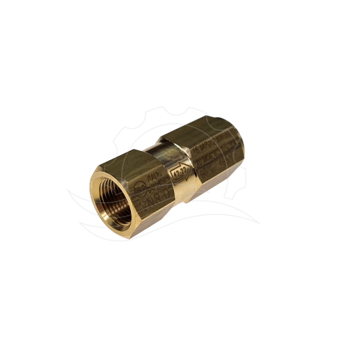 Zawór zwrotny PA G3/8''F-G3/8''F mosiądz