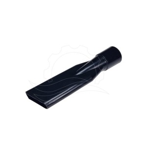 Vacuum cleaner nozzle, plastic, classic, 38mm, short, black