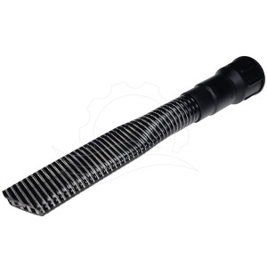 Flexible vacuum cleaner nozzle 50mm black (with partition)