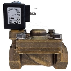 Jakša M260 solenoid valve 0.3-12bar G1'' NBR 24V AC (360534)