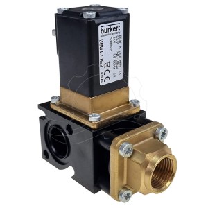 Bürkert 0287 solenoid valve 1-10bar G1/2'' NBR EA 24V AC