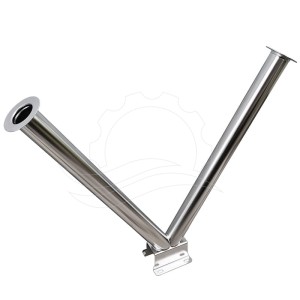 Storage box for double standing lances, type V, 60mm (with base)