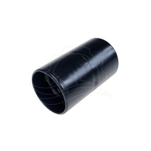 Hose connector 38/38mm black