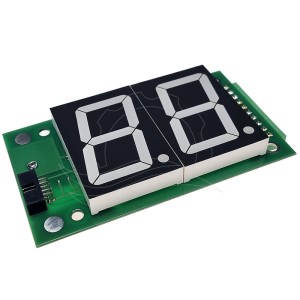 WaterWash 2-digit display