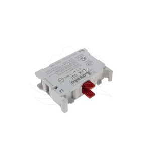 Lovato LPX C01 pushbutton NC contact element