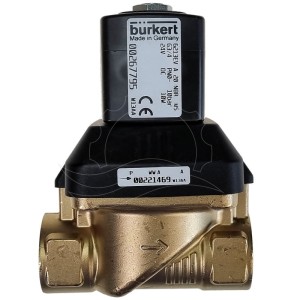 Bürkert 6213 solenoid valve 0-10bar DN20 G3/4'' NBR MS 24V DC