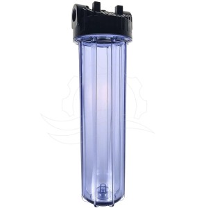 Big Blue 20" transparent water filter housing (G1" connection)