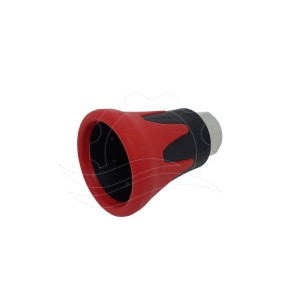 Nozzle cover R+M ST-10 red-black G1/4'' (inox)