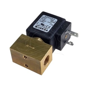 Jakša D223 solenoid valve 0-8bar G1/4'' EPDM inox 24V AC (320253)