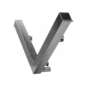 Double side lance storage compartment, V-type, 70x70mm