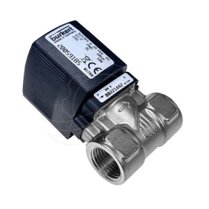 Bürkert 6213 solenoid valve 0-10bar DN10 G1/2'' FKM VA 24V DC