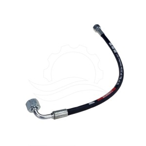 Selwash rubber hydraulic hose DN6 1SN 1.2m P-K