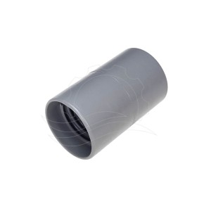 Hose connector 38/38mm gray