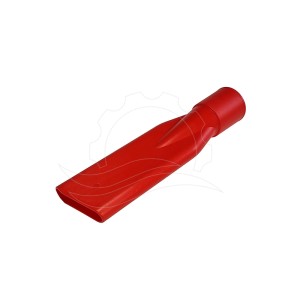 Vacuum cleaner nozzle, plastic, classic, 38mm, short, red