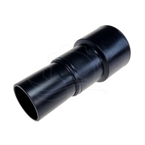 Hose connector 38/50mm black