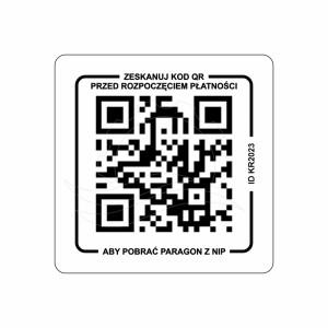 QR code of the Novitus SDF-3 cash register