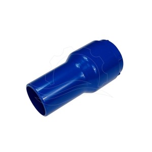 Hose-suction nozzle connector 38/38mm swivel blue